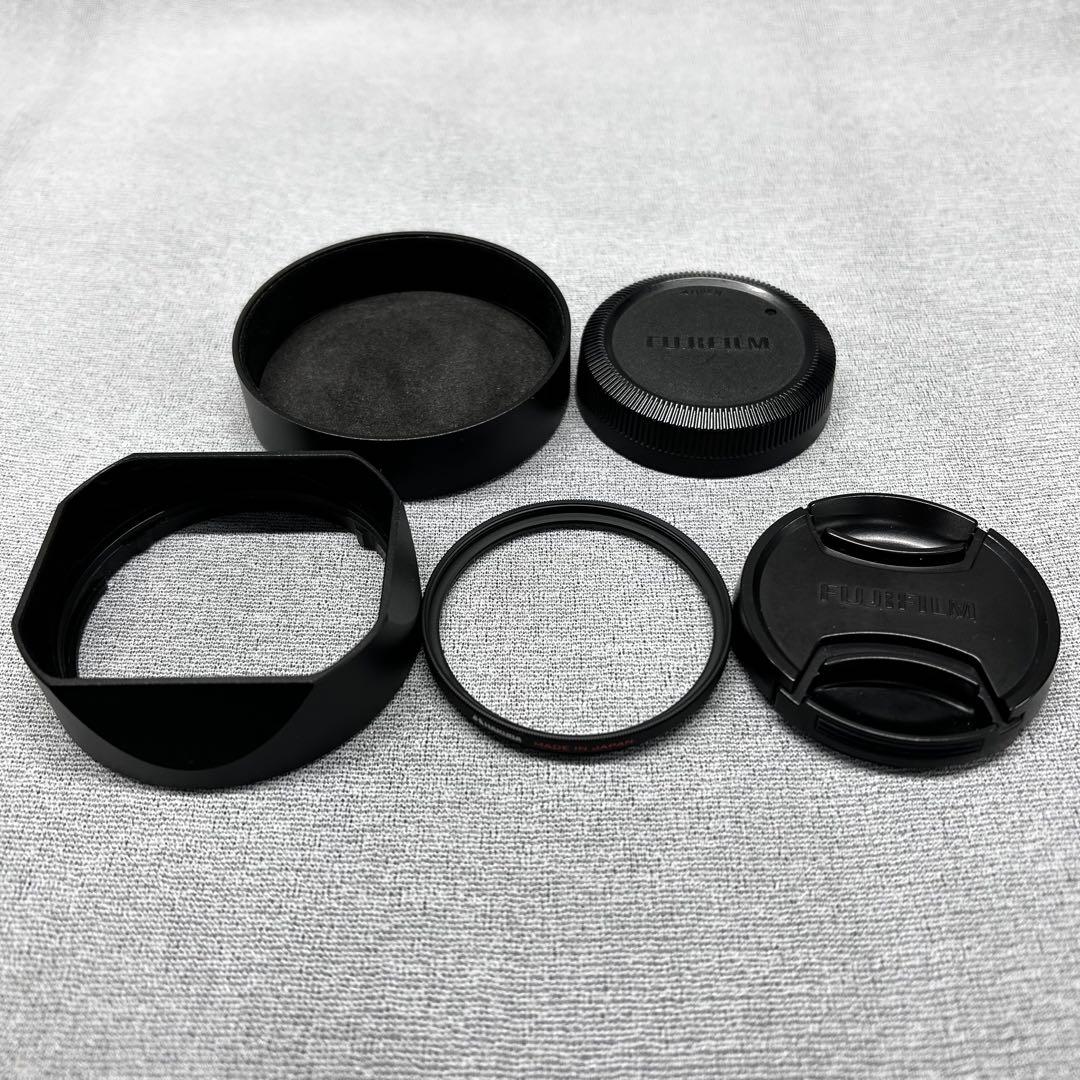 FUJIFILM XF18mmF2 R 角型フード レンズプロテクター付き 美品