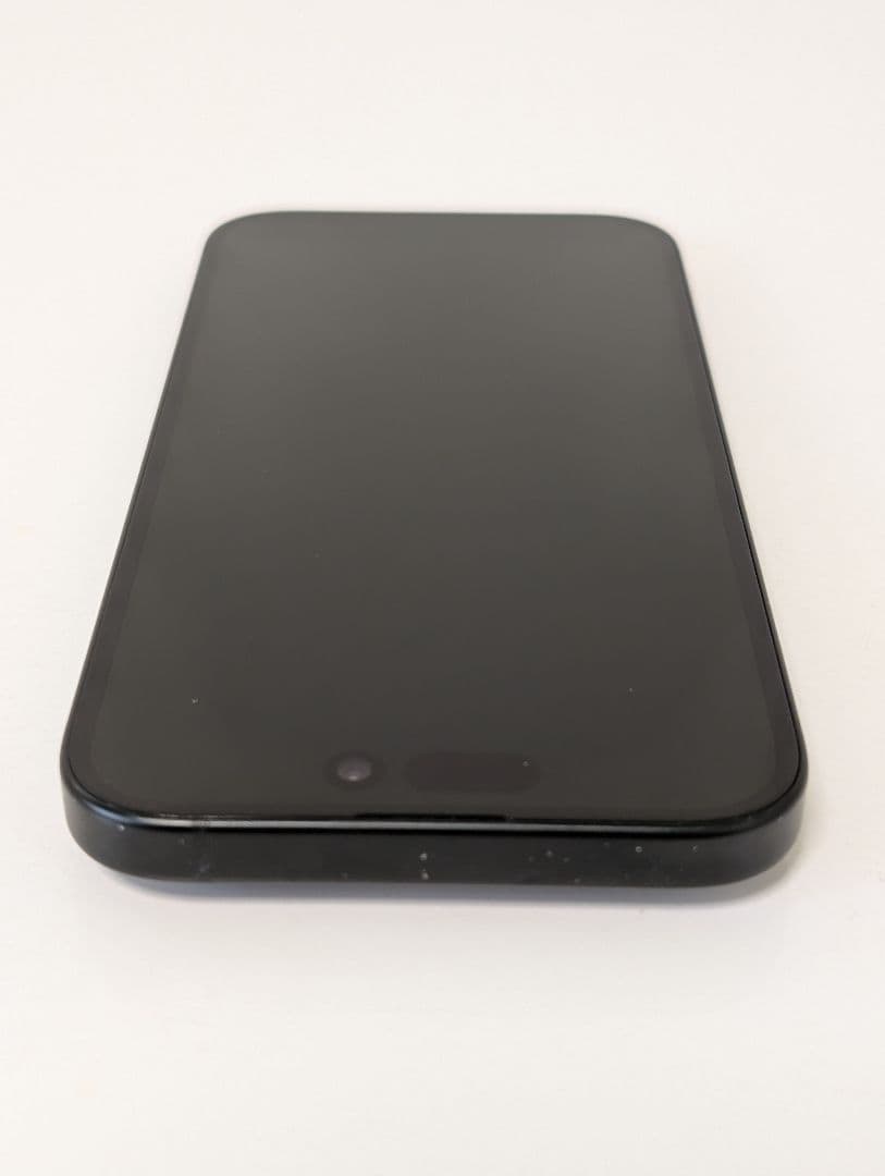 iPhone15（一括購入品）バッテリー89%+ ELECOM ケース 付き