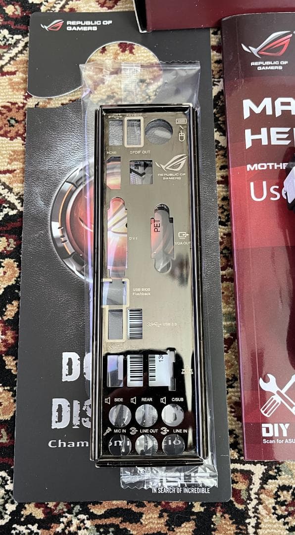 ASUS MAXIMUS VII HERO メモリ i7 4790K ３点セット