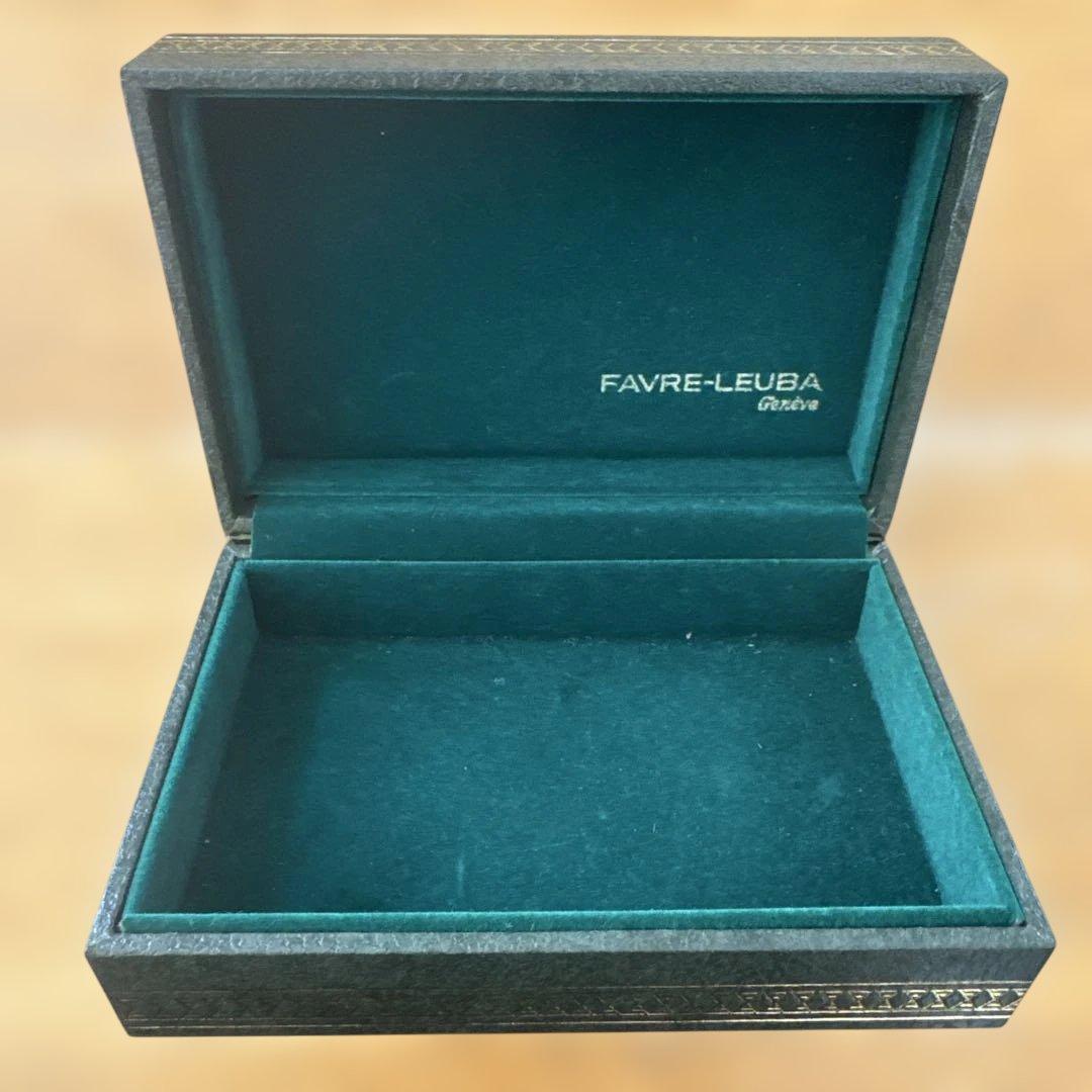FAVRE-LEUBA ビンテージモデル　純正ケース　グリーン