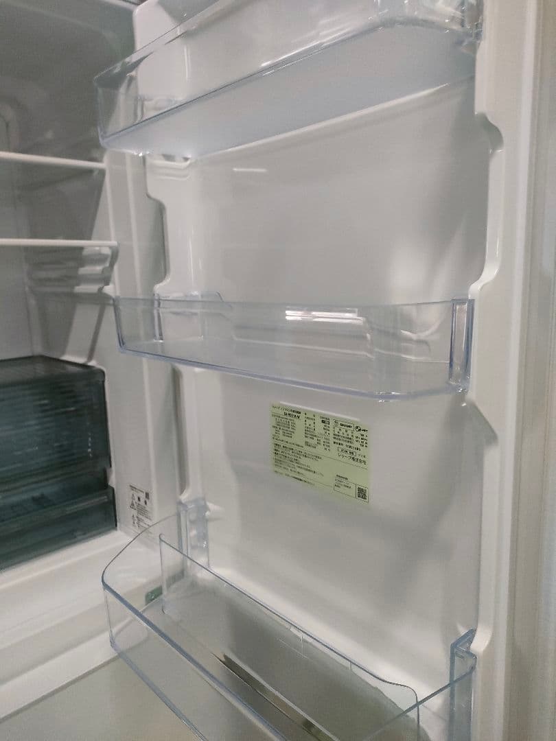 ●8/0205m01 シャープ 2ドア 冷蔵庫 SJ-PD31K 展示品