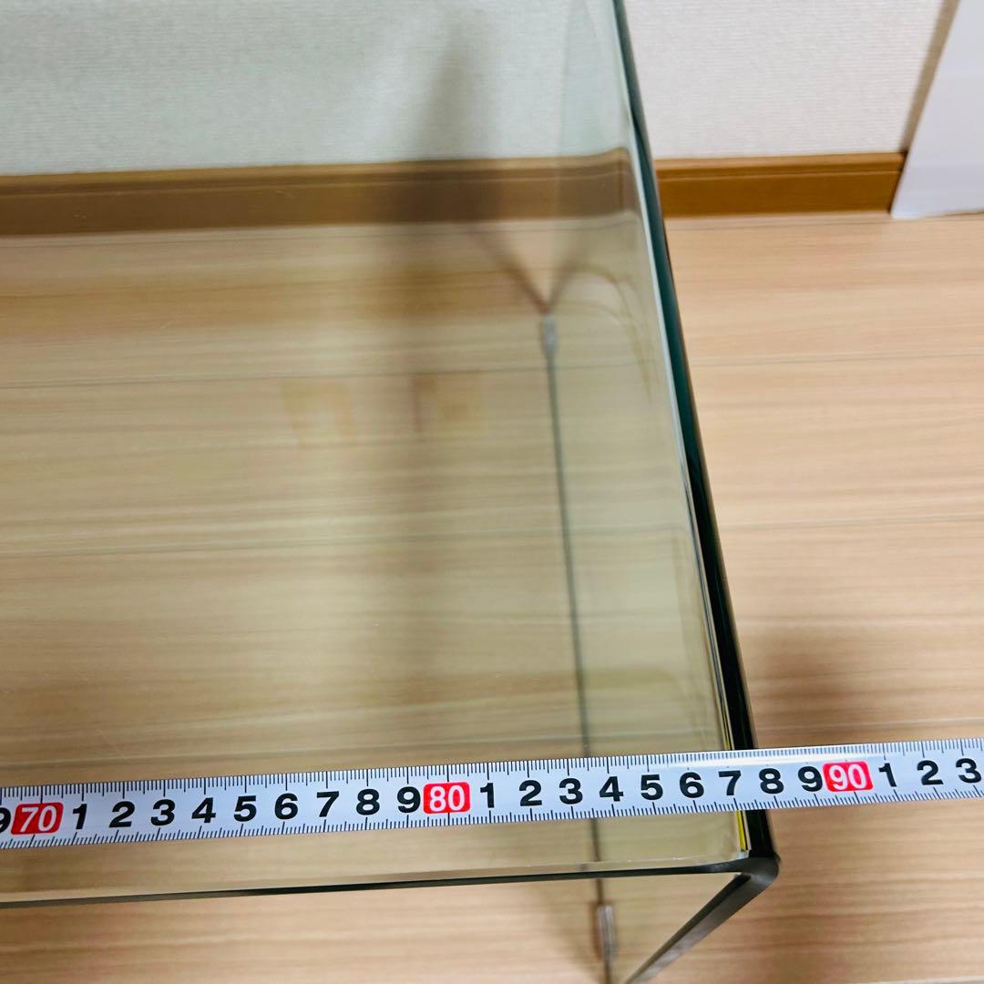 フランフラン　ガラステーブル　クリアテーブル　ローテーブル　Francfranc