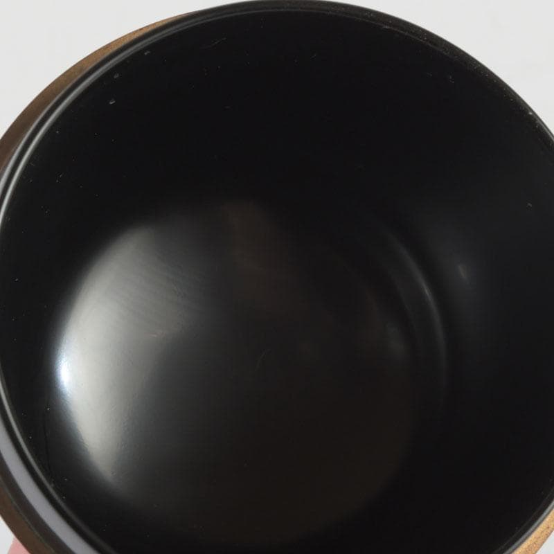 茶道具　京塗師　堀井胡春作　朱塗　柳蒔絵　中棗　共箱　V　9480