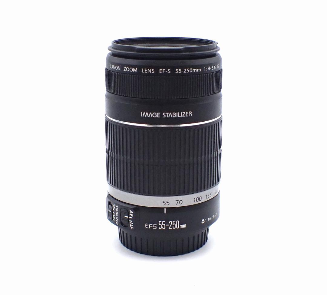 CANON EFS55-250mm F4-5.6 IS EOSシリーズ用 美品!