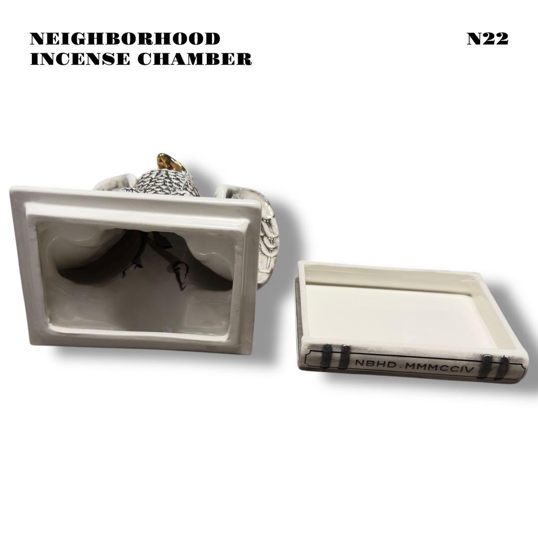 ★限定出品★ NEIGHBORHOOD INCENSE CHAMBER 白黒 鳥