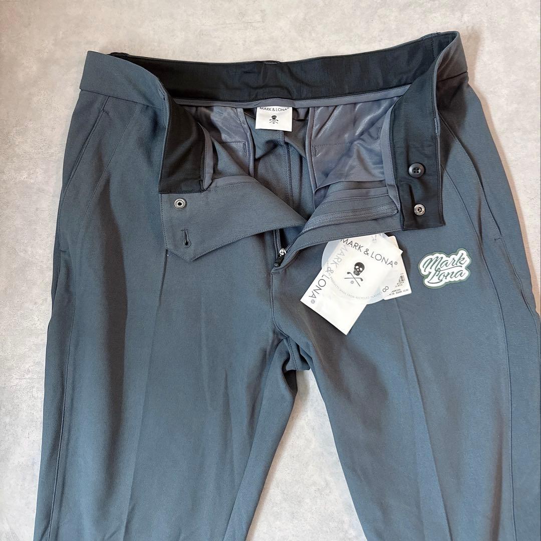 新品 ★ MARK&LONA ボトムス スエード マーク&ロナ グレー 正規品