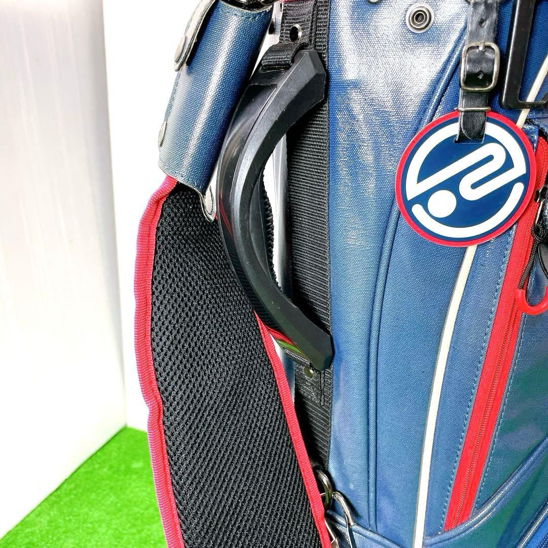 美品！Rosasen ロサーセン キャディバッグ スタンド付き　5分割　9型