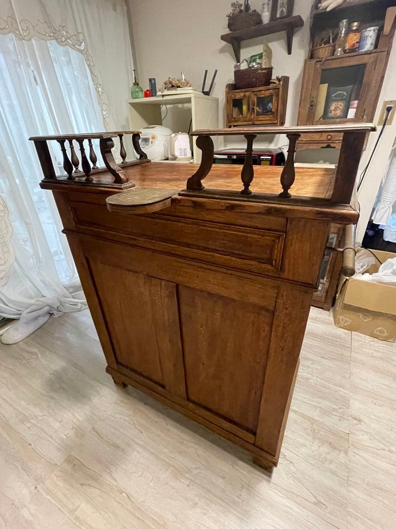 カウンター　デスク　テーブル　フランスアンティーク　アンティーク