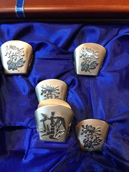 箸置き　錫　ステン　銀　真鍮　その他金属