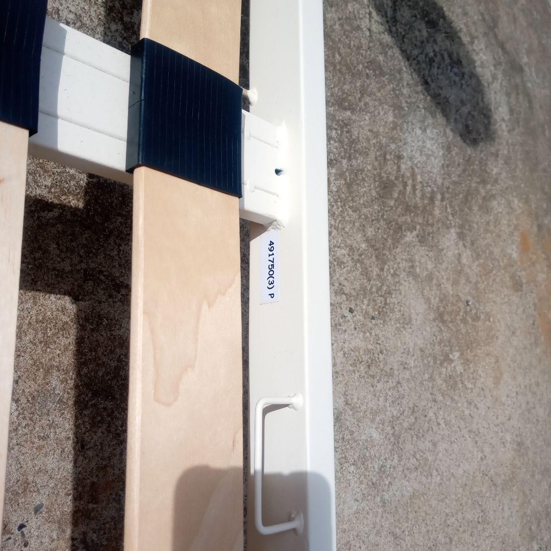 【引取り限定】無印良品　スチールベッドフレーム　セミダブル