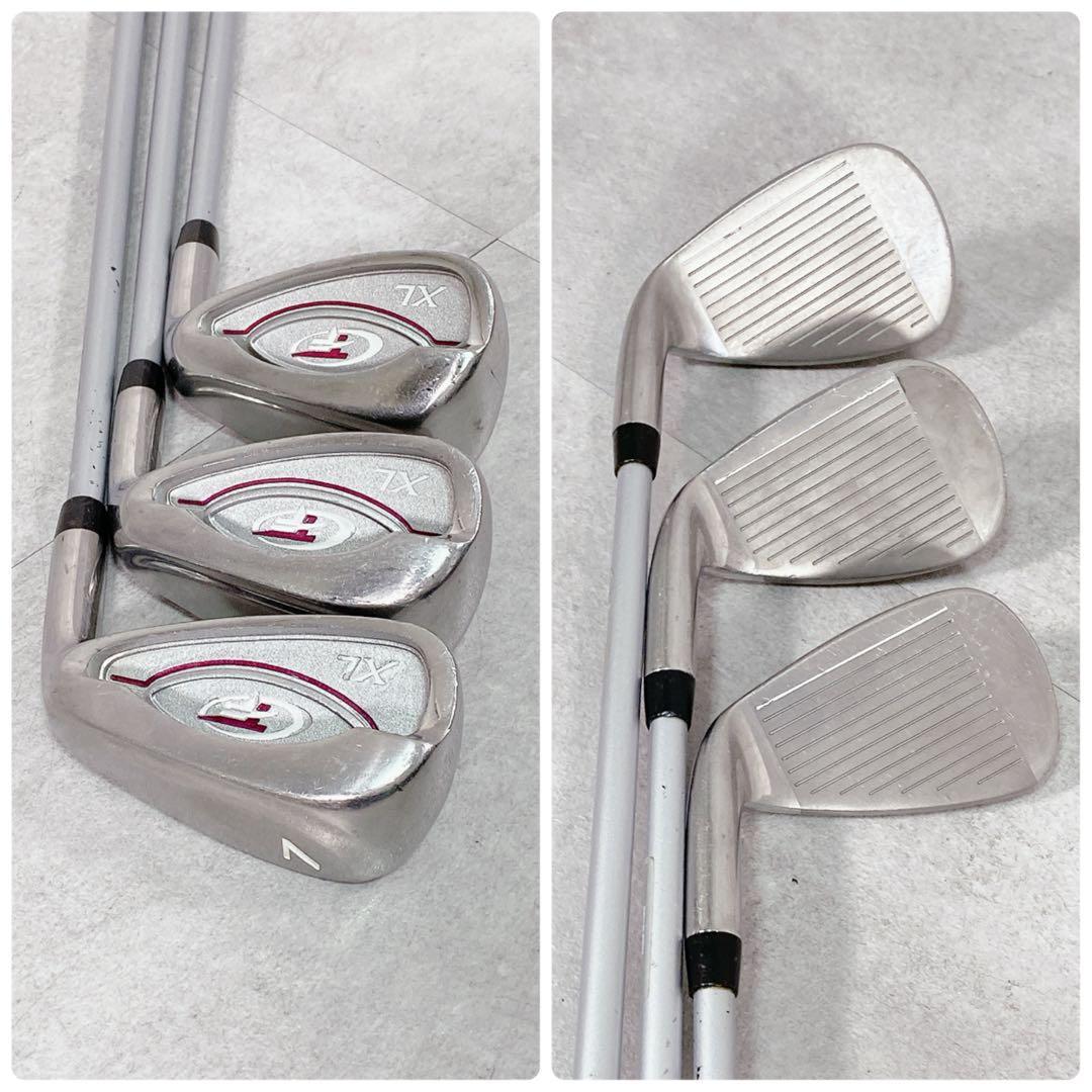 X840 TOP FLITE レディース ゴルフ クラブ ハーフ セット ピンク