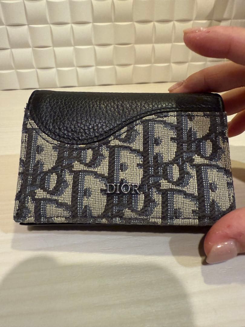 Saddle ビジネスカードホルダー 名刺入れ　dior