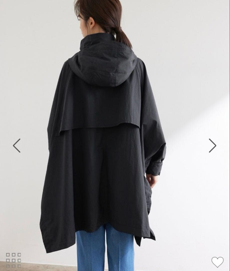 ロペ　ROPE Mizunoコラボ　撥水　ポンチョ　コート