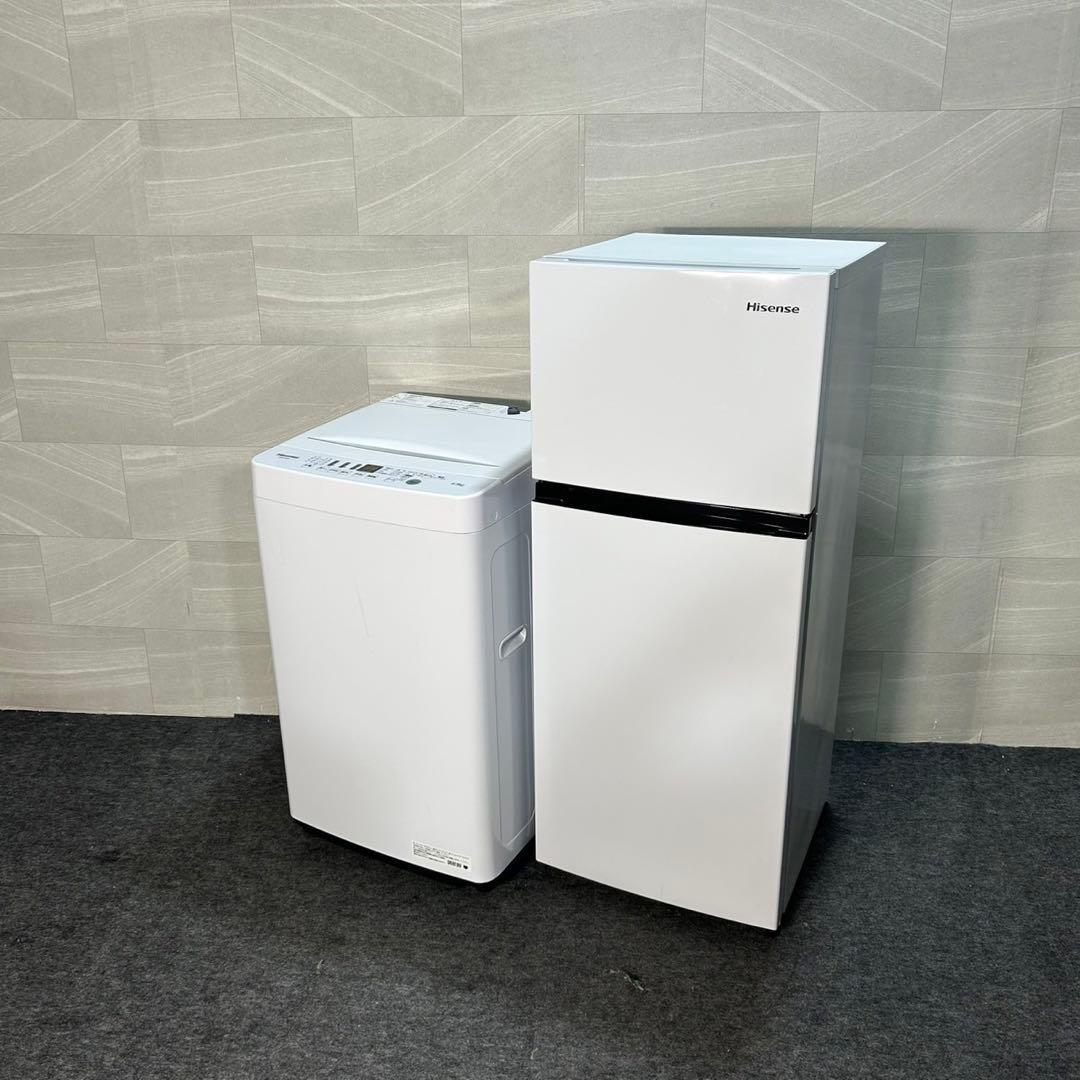 生活家電2点セット 冷蔵庫 洗濯機 お買得セット 2021年製 d3602