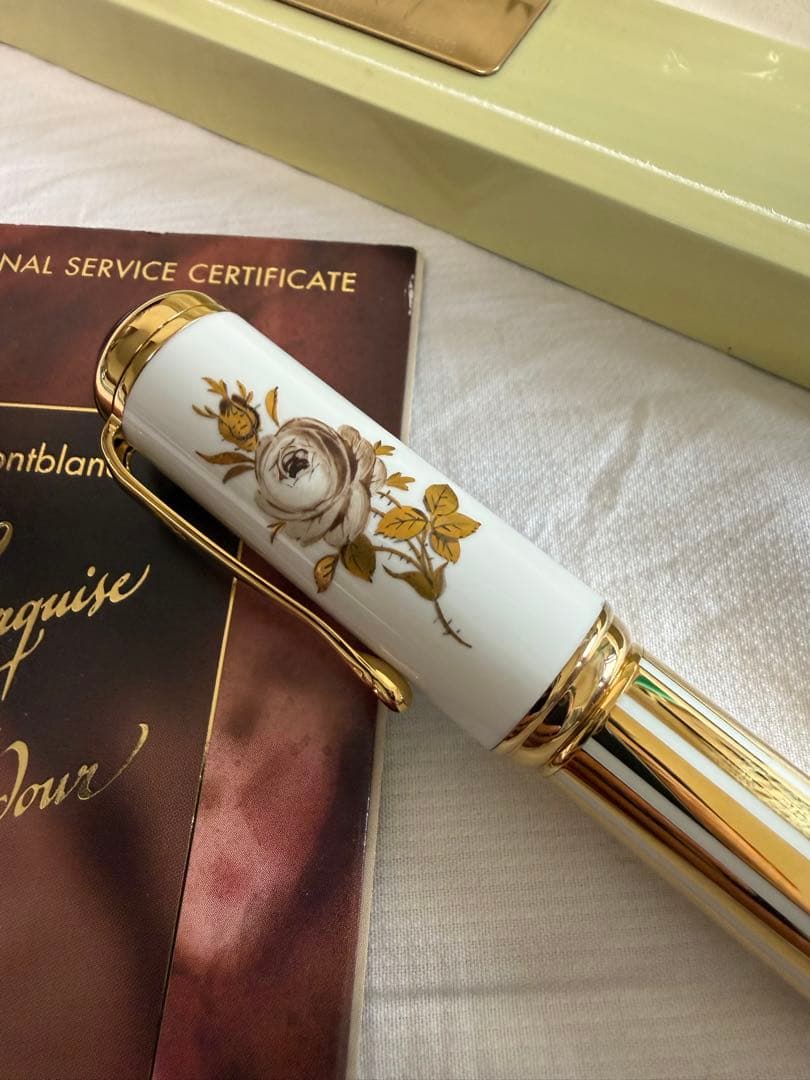 モンブラン万年筆特別限定品、ポンバドゥール侯爵夫人4810
