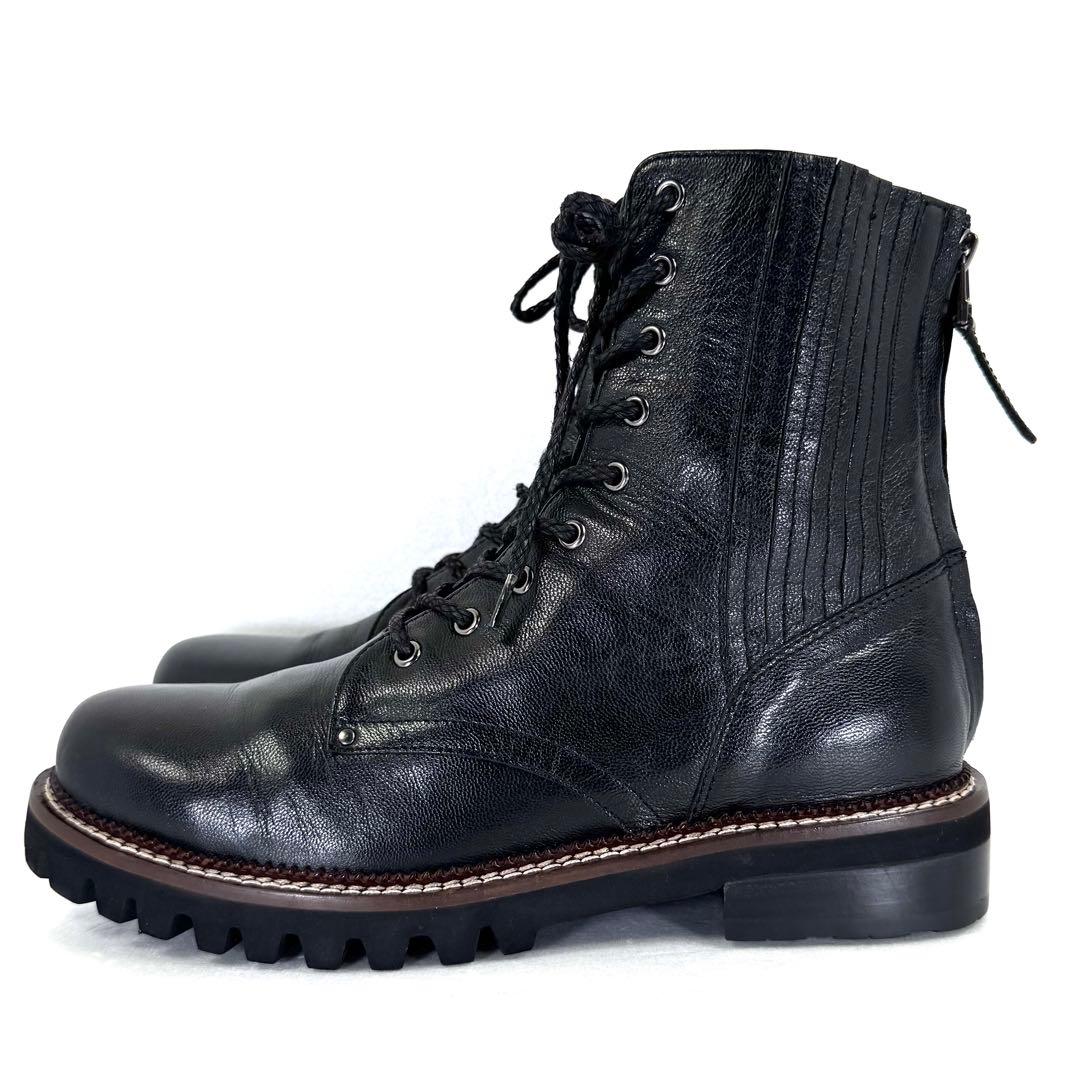 【yuko imanishi +】 レースアップブーツ （25cm） MIKU