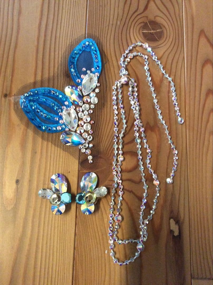 アオイプロデュース製 白 社交ダンス スタンダードドレス 中古 競技 デモ