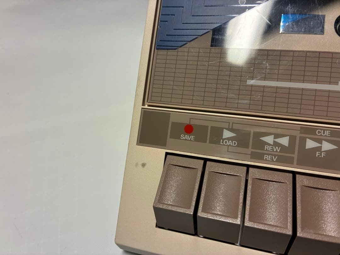 動作品　NEC PC-DR213 データレコーダー　カセットプレーヤー