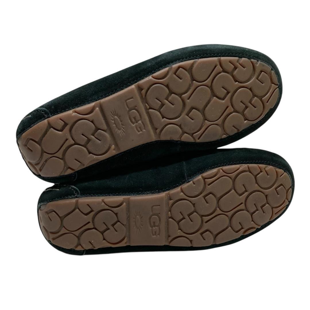 極美品 UGG アグ (24) モカシン ブーツ ボア ムートン アレーナ 本革