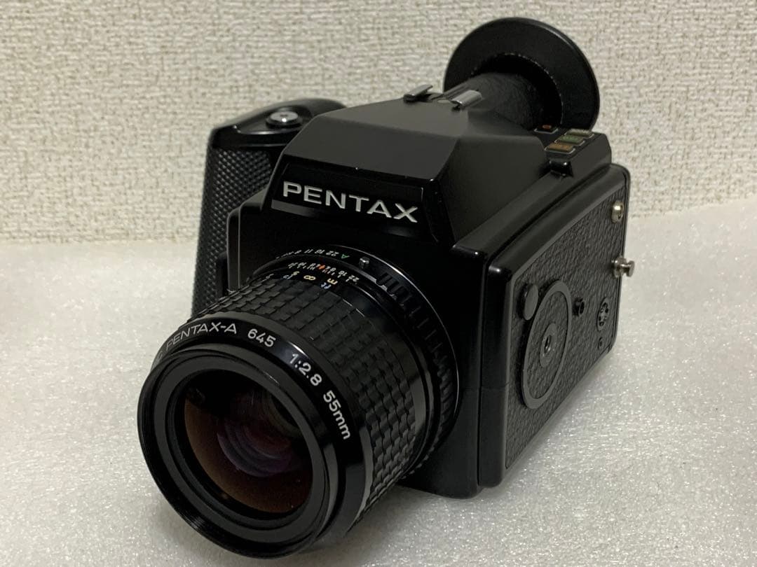 フィルムカメラ PENTAX 645 1:2.8 55mm / 80-160mm