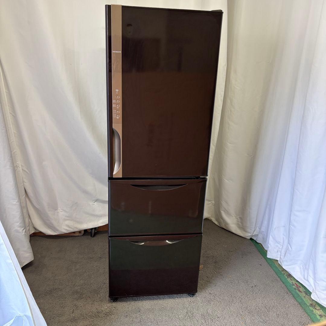 110　自動製氷　冷蔵庫　日立　右開き　300-400ℓ　安い　スリム　設置無料