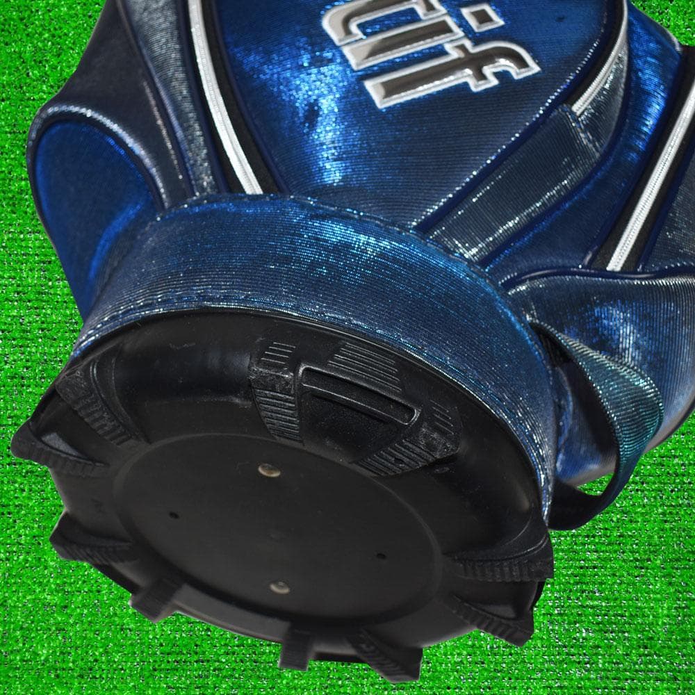 ルコックスポルティフ ゴルフ キャディバッグ ９型【ブルーラメ】美品！