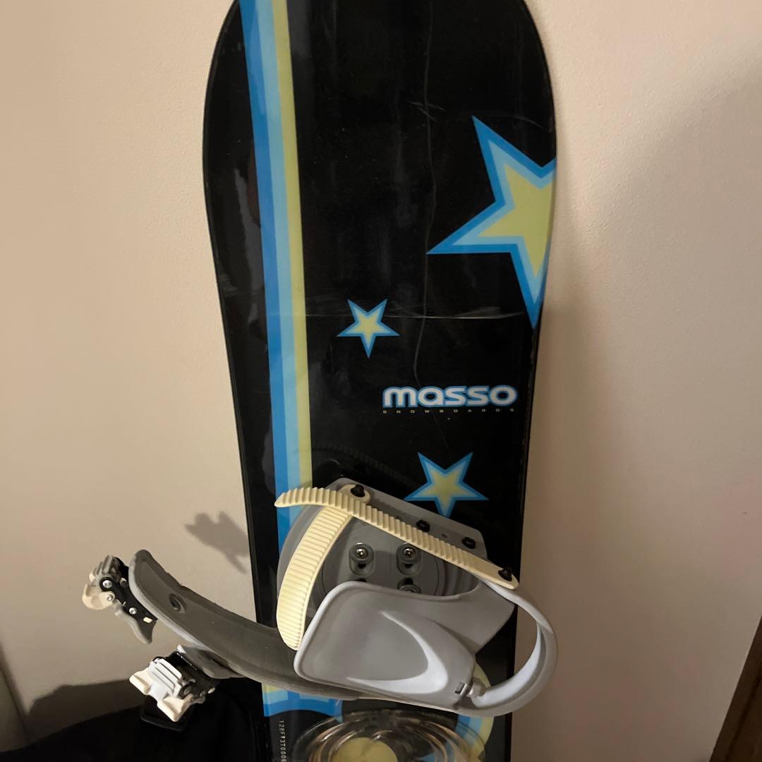ジュニアスノボ初めに！mosso スノーボード128 ブーツ カバー