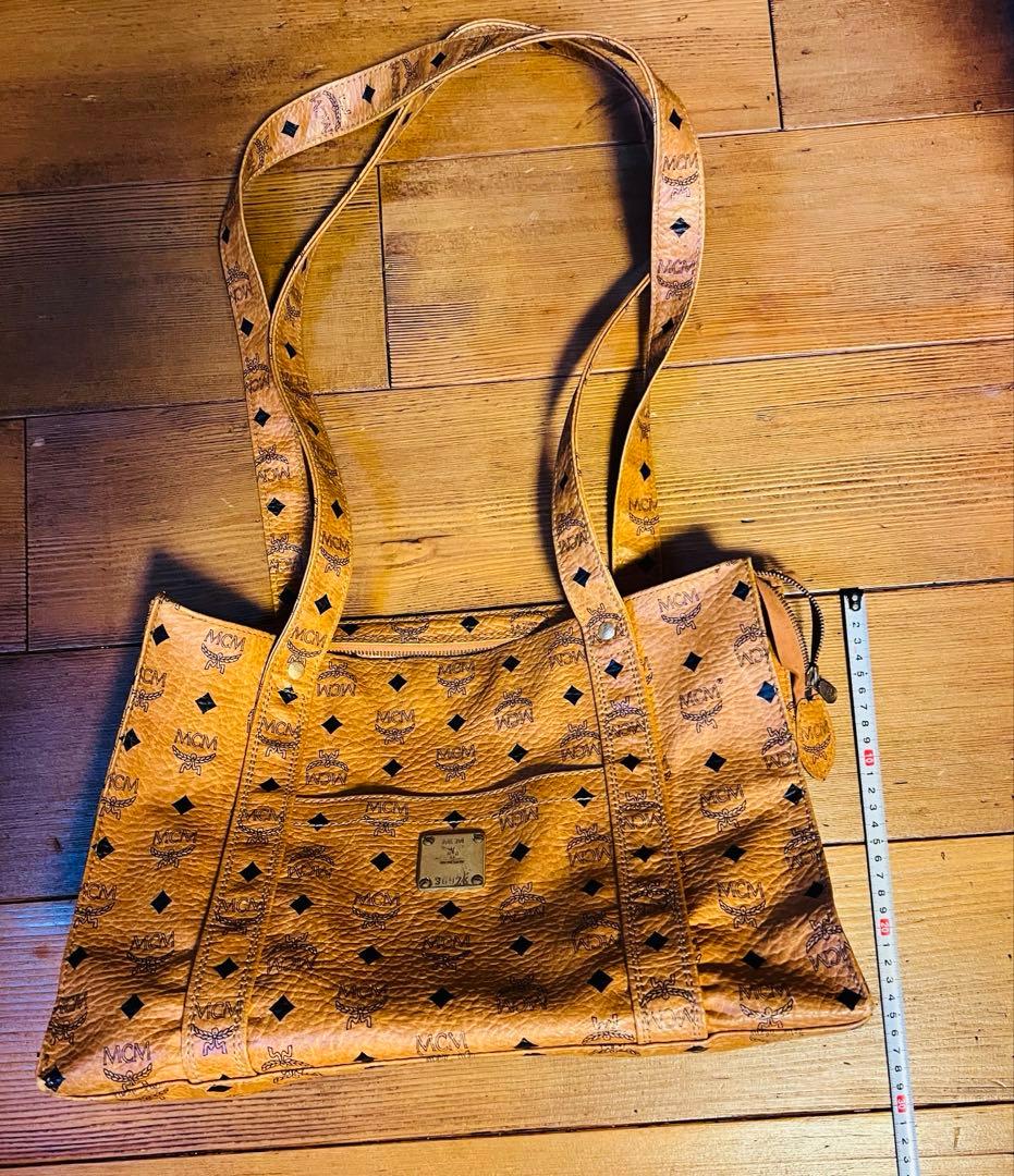 MCM トートバッグ ヴィセトス柄 ヴィンテージ 正規品 使用感あり