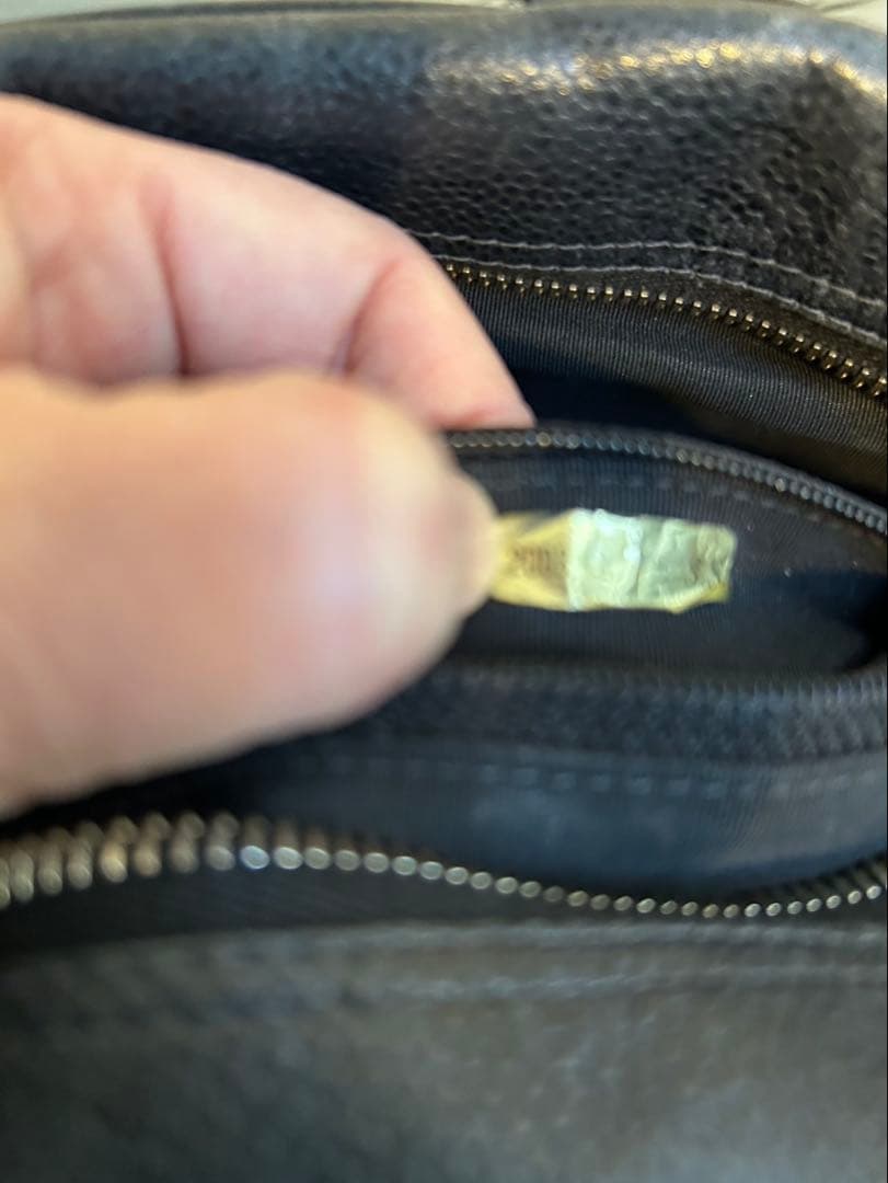 CHANEL ブラック ハンドバッグ キルティング