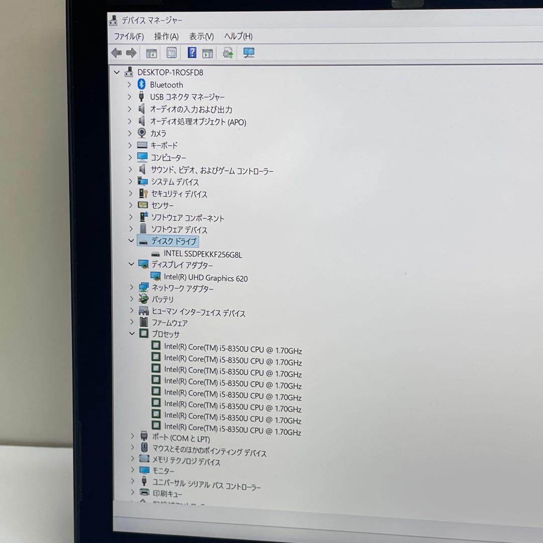 レノボThinkpad X1 Tablet Gen 3 i5-8350U 8GB