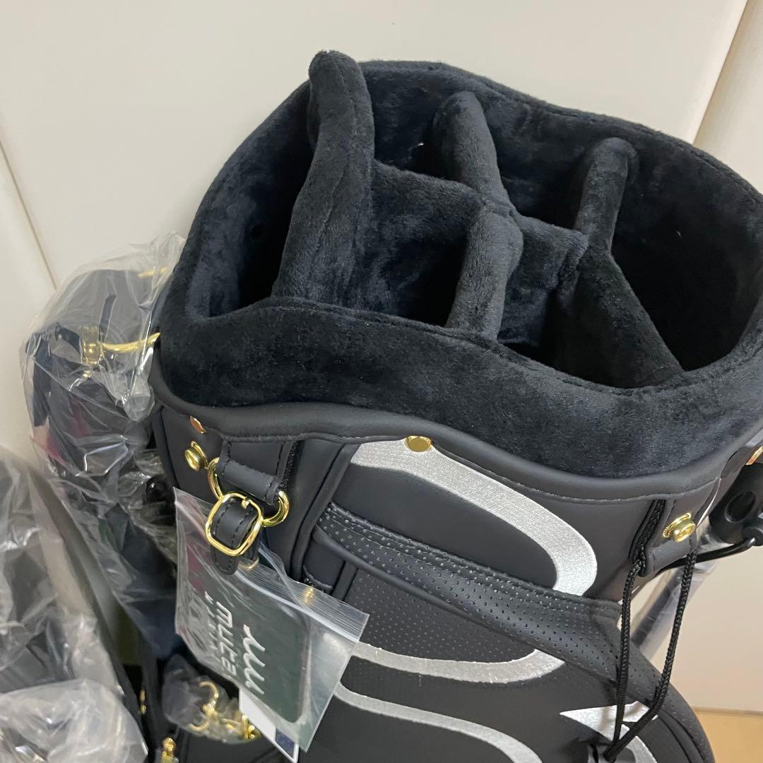 完売品　新品　muta キャディバッグ　ブラック