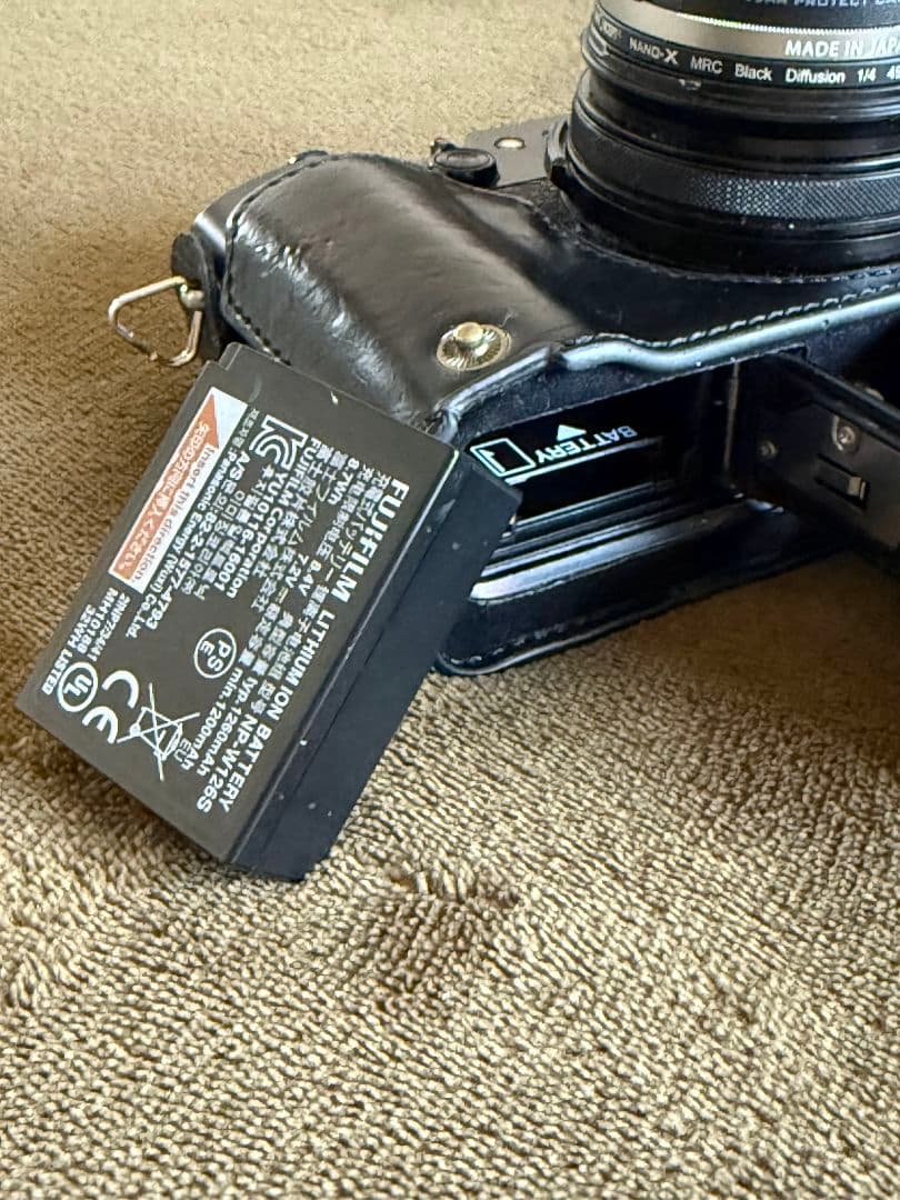 Fujifilm X100V ブラック完動品｜メンテナンス済｜ケース・フィルター