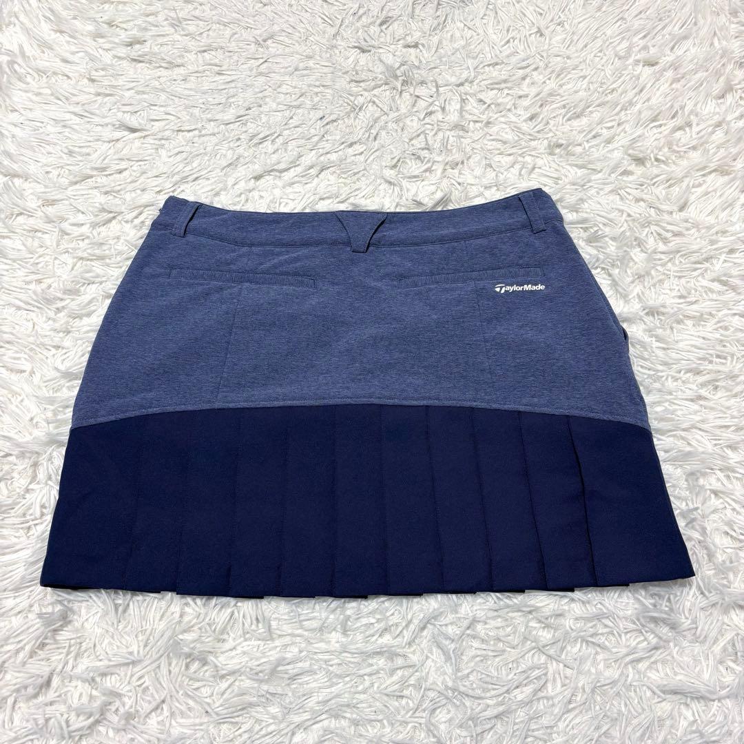 最新作 テーラーメイド セットアップ プリーツ ネイビー ゴルフウェア