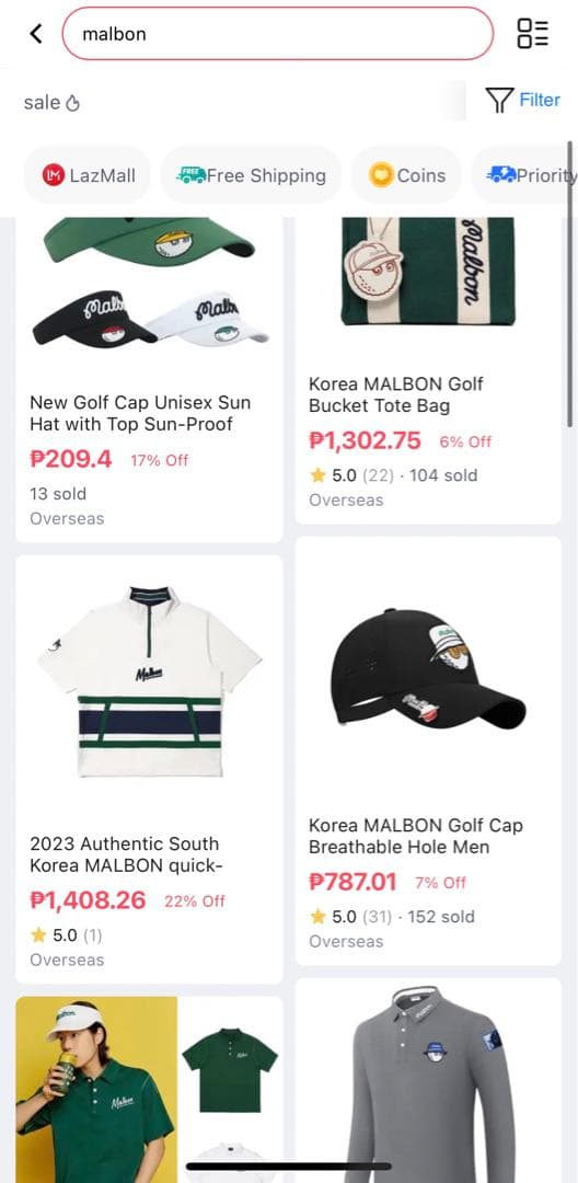 malbongolf マルボンゴルフ wind and sea