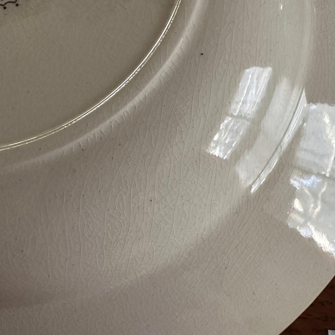 極美品　【C】深皿 ジョワジールロワ　POMPADOUR フランスアンティーク