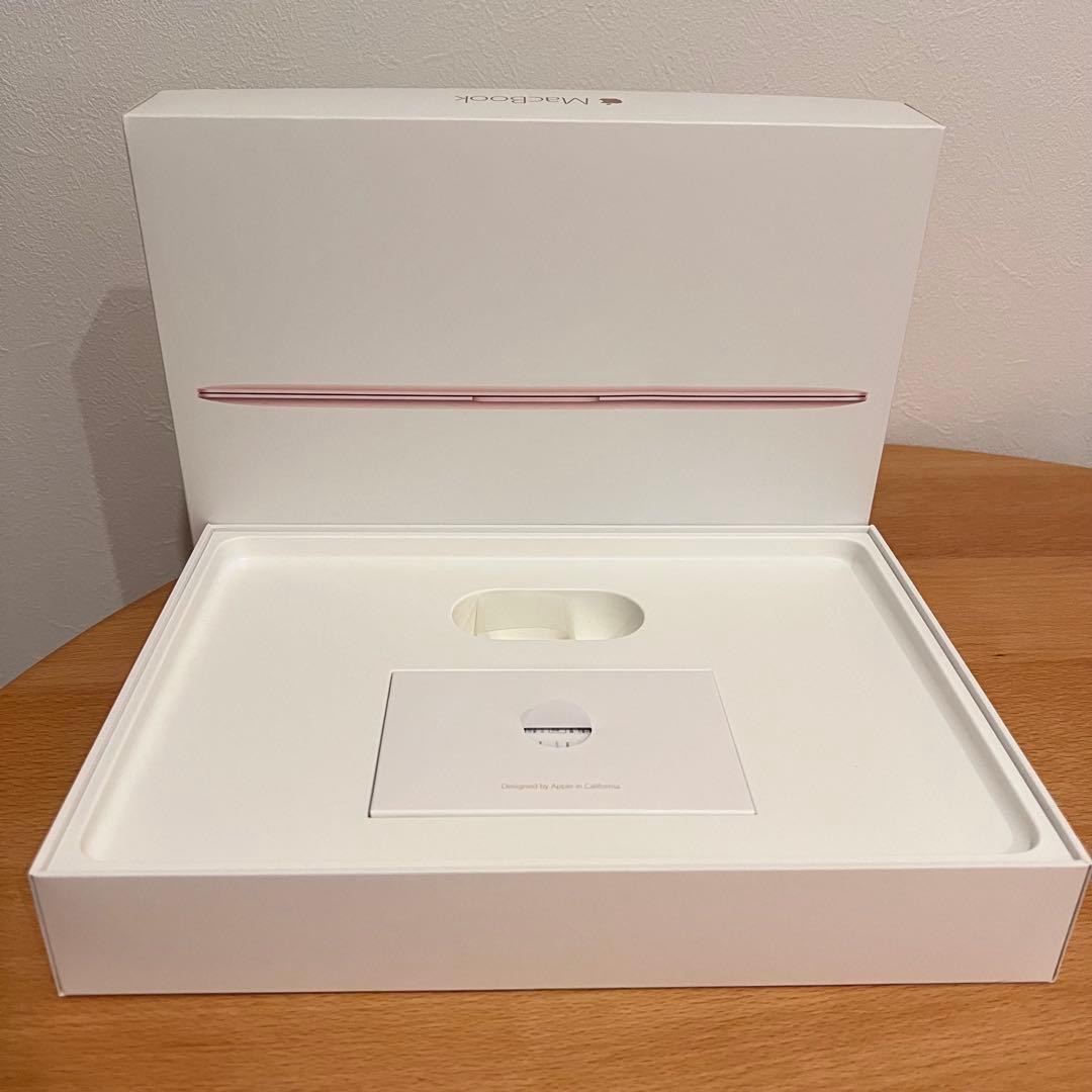 MacBook 2016モデル 512GB ローズゴールド/付属品4点あり
