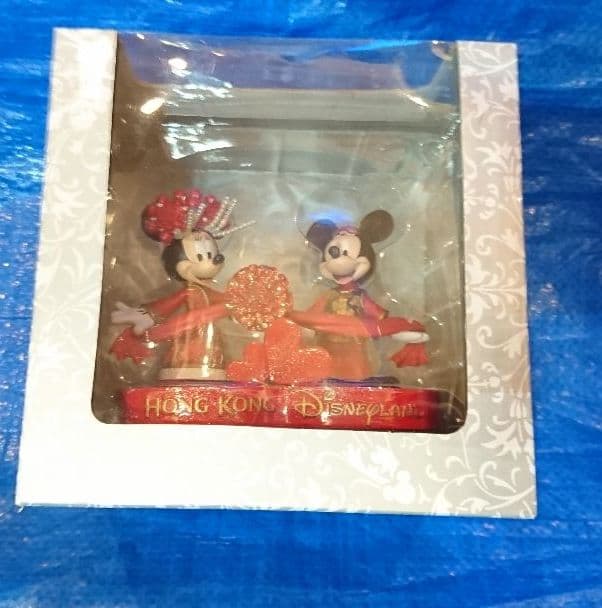 香港ディズニー ミッキー&ミニー旧正月フィギュア