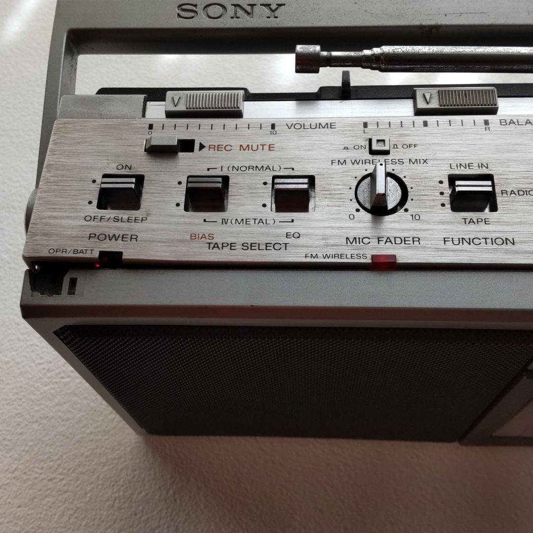 【激レア】⭐SONY ラジカセ　CFS-10　ソニー　ラジカセ　ジャンク