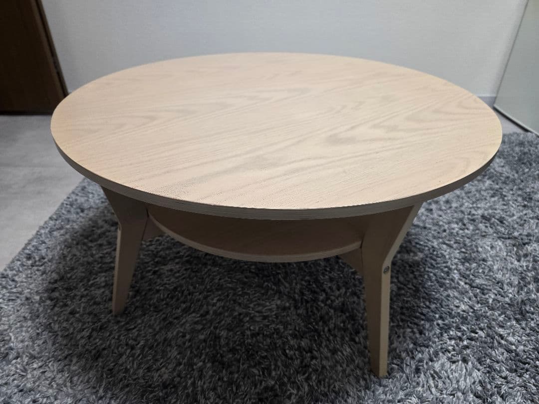 【IKEA】木製ローテーブル ヤーコブスフォルス