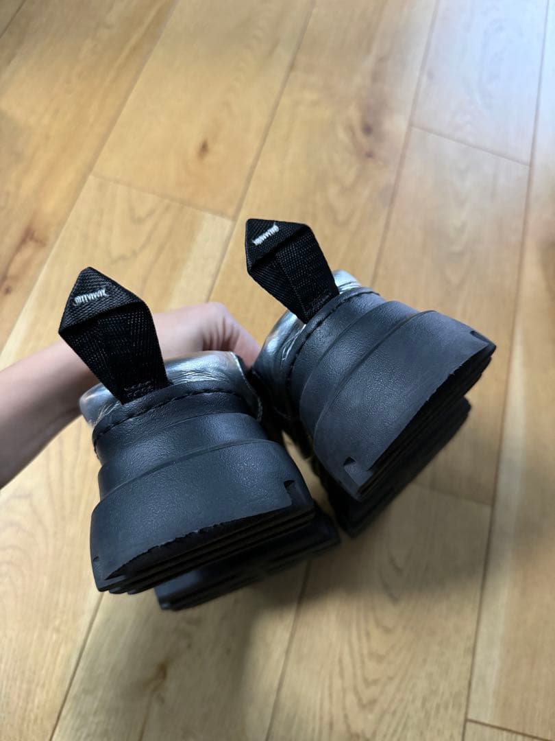 靴 OMMO VOLUME HEAD SABOT BOOTS