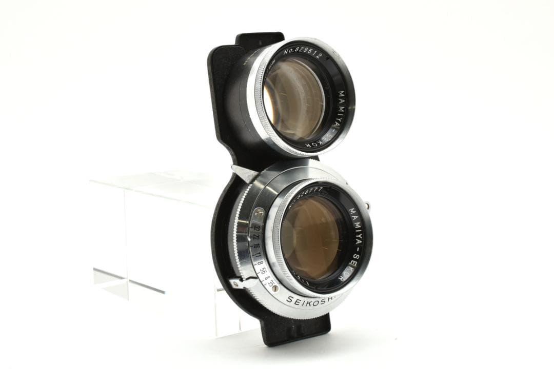 マミヤ セコール TLR 二眼レンズ 105mm f3.5 Mamiya