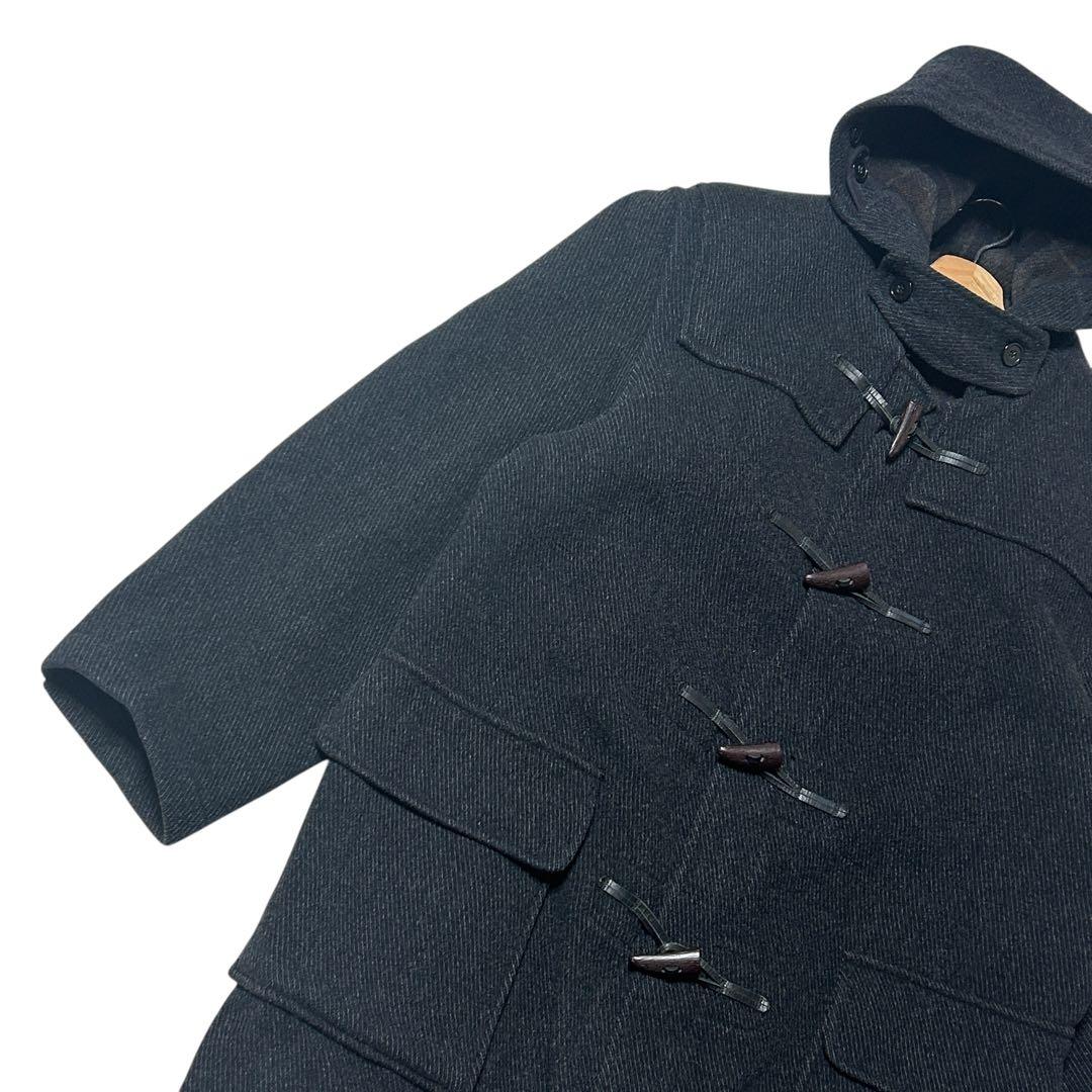 美品　90s グローバーオール　ダッフルコート　ヘリンボーン　L 英国製　トグル