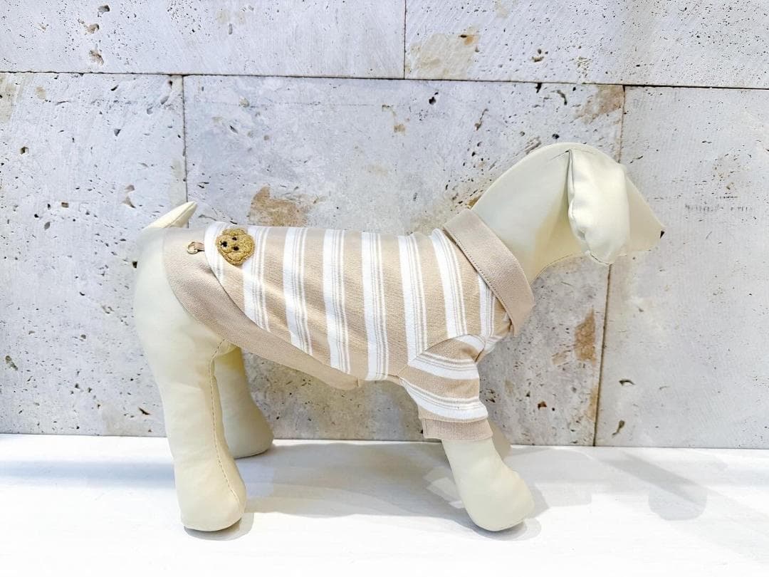 DENIM ROSE ワッペンポロシャツ