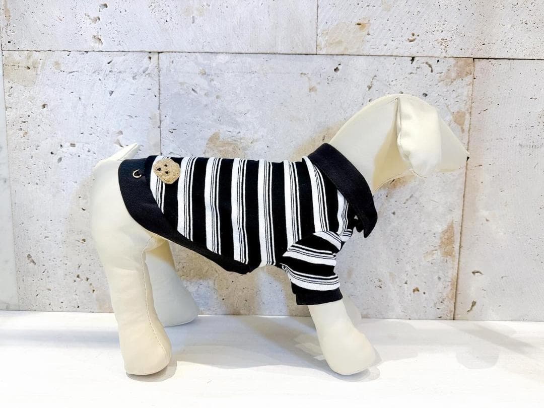 DENIM ROSE ワッペンポロシャツ