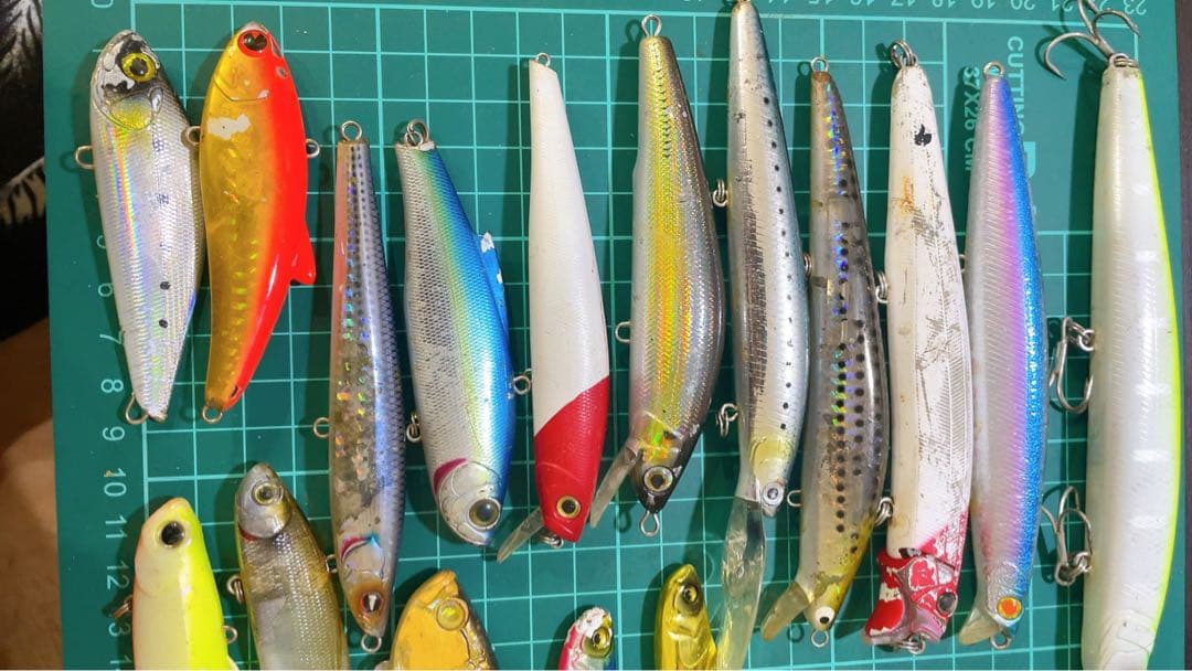 シーバスルアー　大量27個☆早い者勝ち☆処分品☆釣り引退☆まとめ売り☆投げ売り