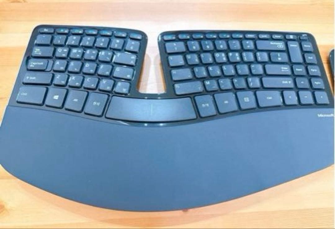最終値下げ　韓国語キーボード　エルゴノミック キーボードマウス テンキー セット