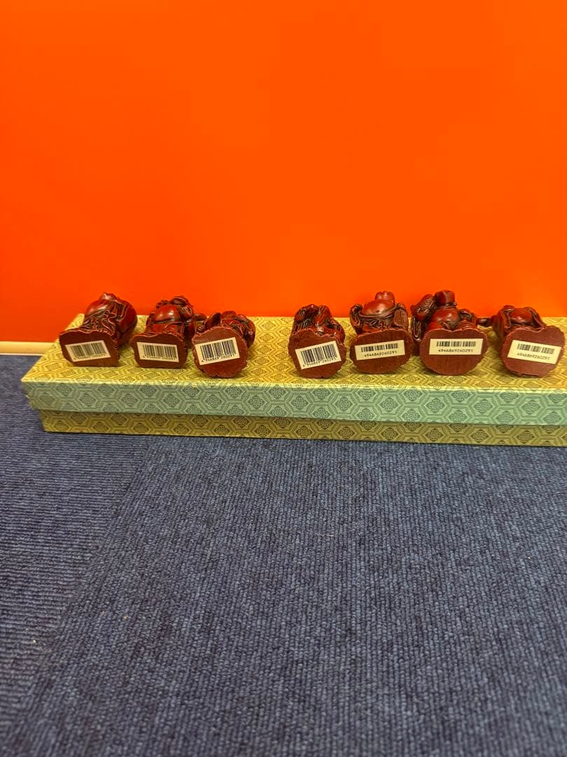 1732  七福神　縁起物 　練物 　置物