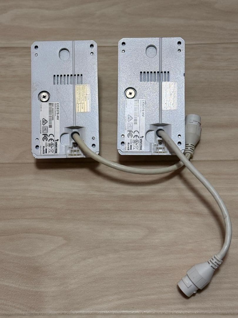 VIVOTEK CC8370-HV ドーム型防犯カメラ 2台セット