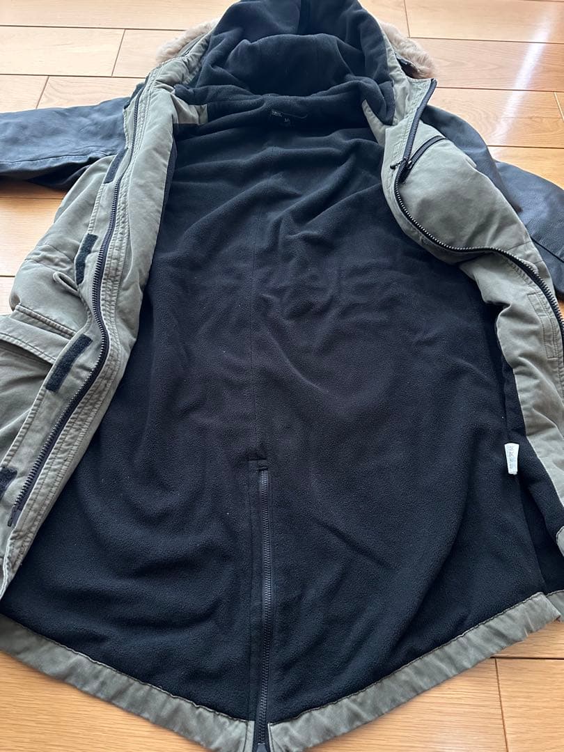 モッズコート 袖レザー　VIRGO サイズ3