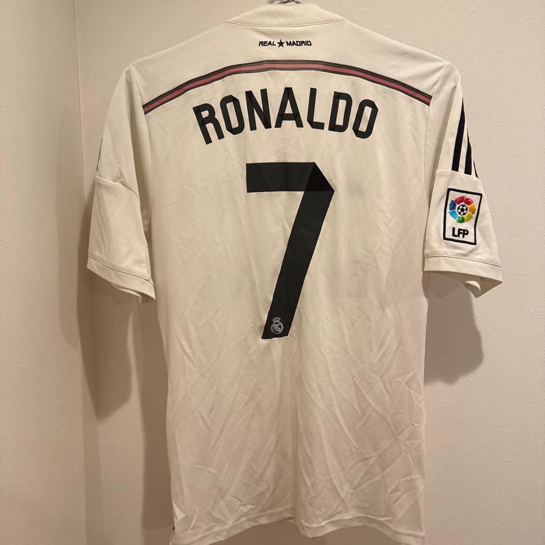 サッカー　ユニフォーム　C・ロナウド ＃７ レアル・マドリード １４／１５（H）